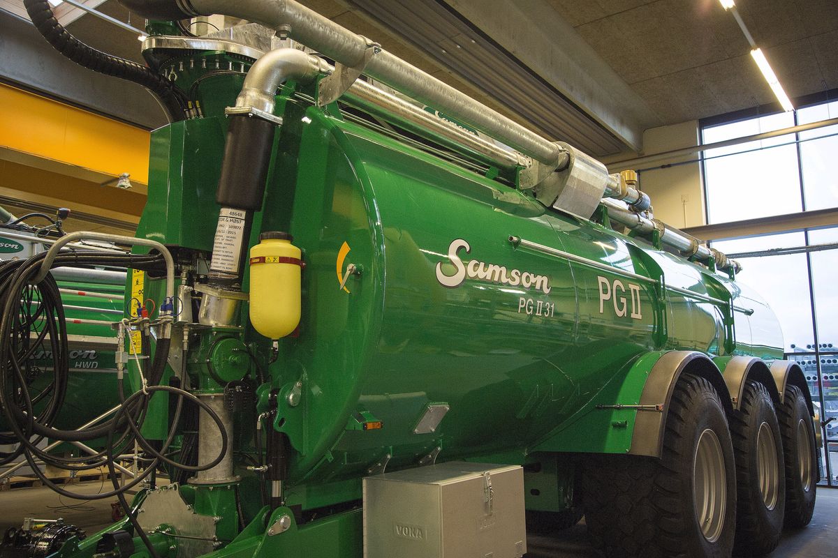 Spændende koncept: Samson får NIR-sensor på gyllevogne - LandbrugsAvisen